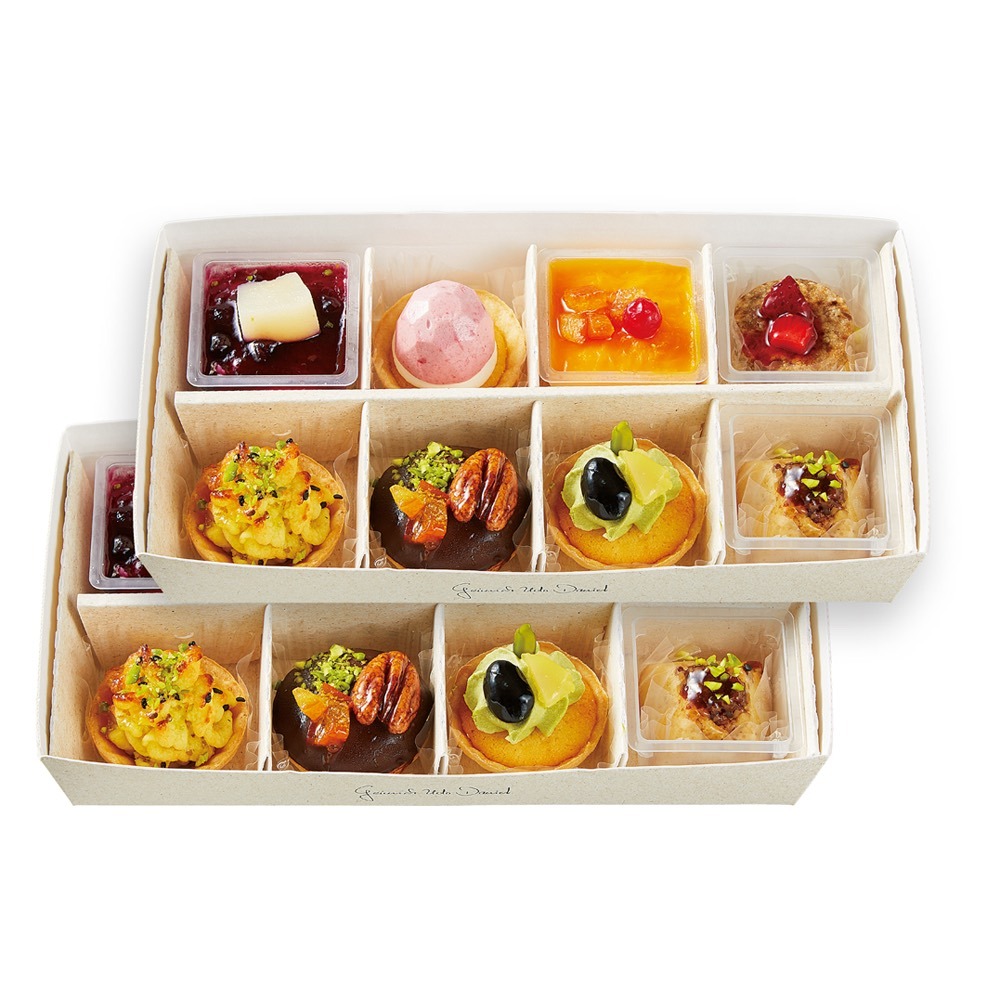 ・アーモン グルメ FJ7607 ディノス PayPayモール店 - 通販 - PayPayモール 食品 スイーツ 洋スイーツ ダニエルさんのフィンガーフード&スイーツ (16種 計32個) アレルギー
