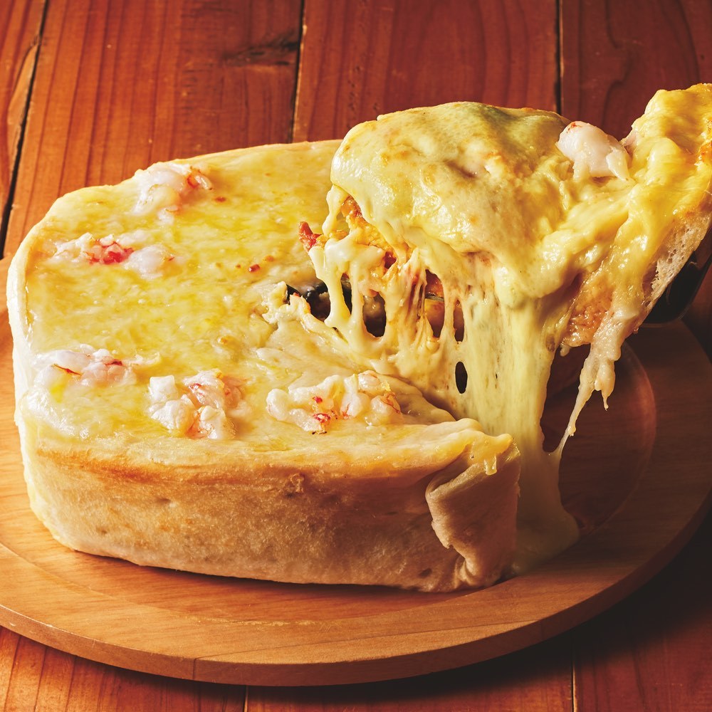 たっぷり グルメ Fj7634 ディノス Paypayモール店 通販 Paypayモール 食品 お惣菜 洋惣菜 チーズたっぷり 海老のシカゴピザ 直径約18cm 高さ約5cm プリプリ Www Blaskogabyggd Is