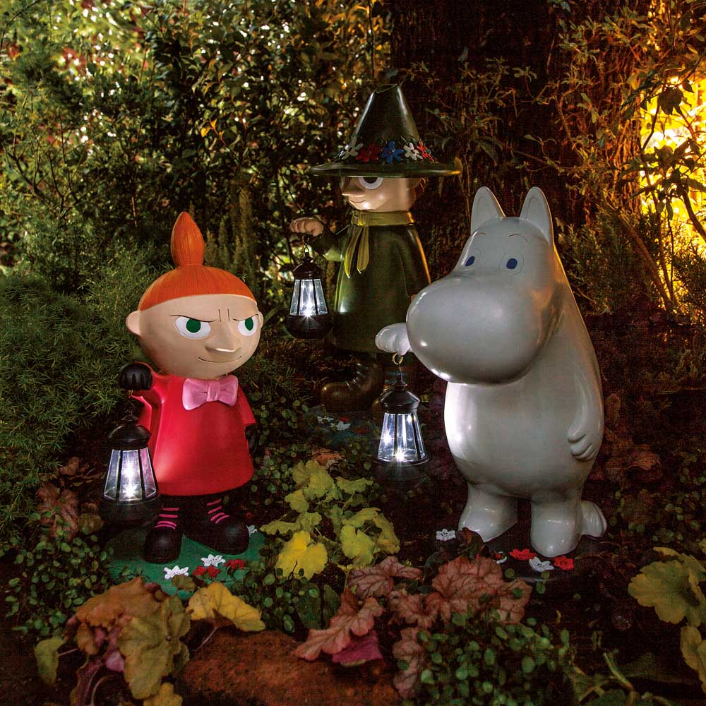 【新品】ムーミン　MOOMIN　ソーラーランタン　ソーラーライト　ガーデニング dinos（ディノス） ムーミンシリーズ ソーラーライト大 ムーミン