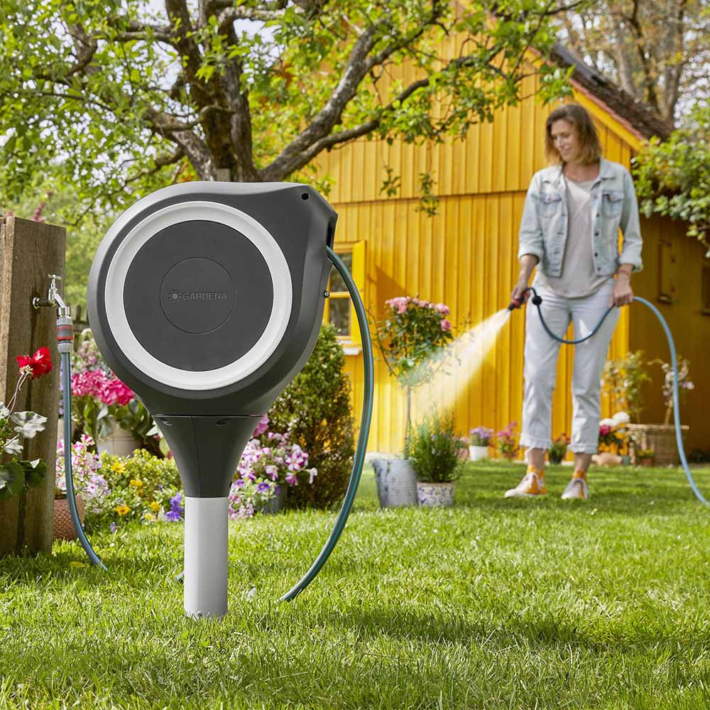 dinos（ディノス） ドイツ GARDENA スパイク式ホースボックス ホース長