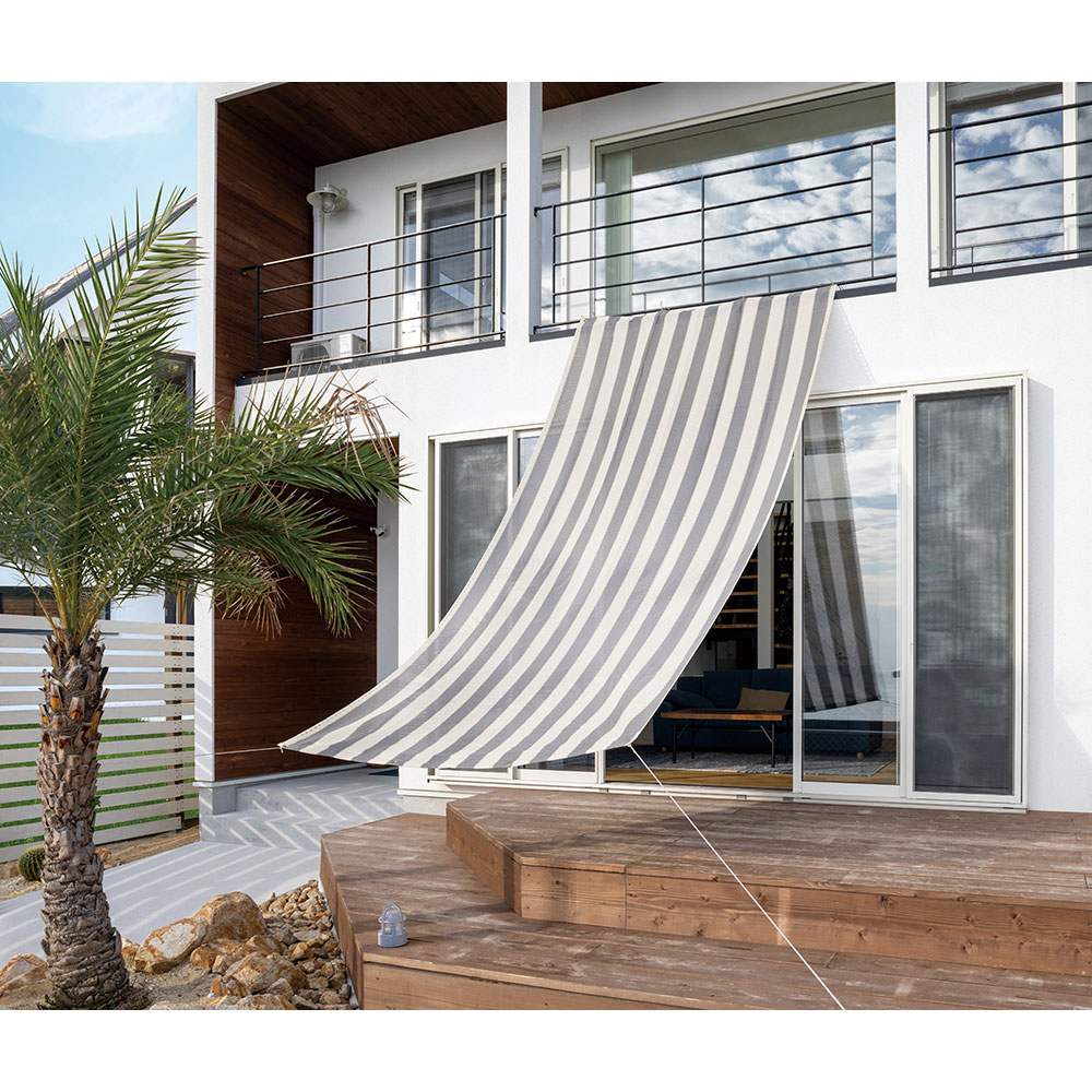 DE10 日除け dinos（ディノス） サマーオーニング優しく遮るタープ 幅180×400cm