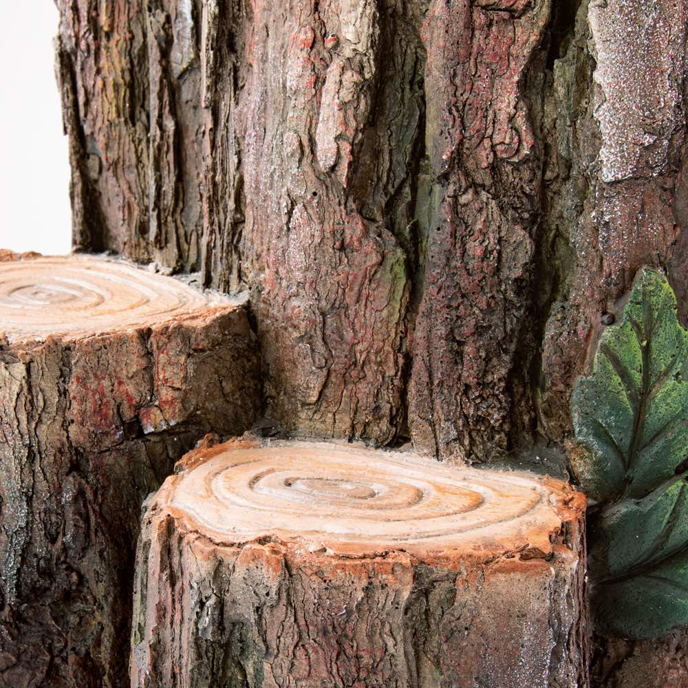 dinos（ディノス） 切り株のプランター プランター 植木鉢 鉢カバー