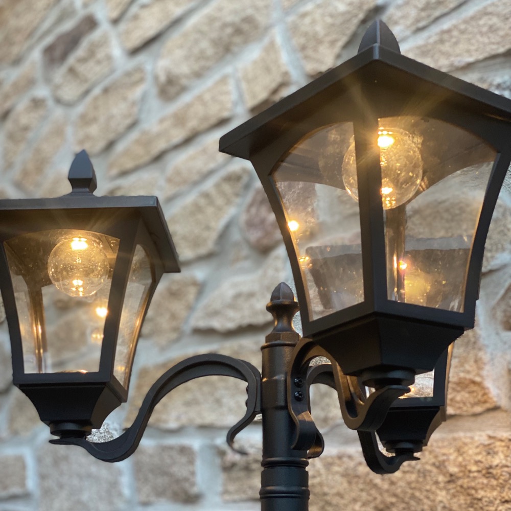 dinos（ディノス） プランター付きソーラーライト 3灯 ガーデン 庭用