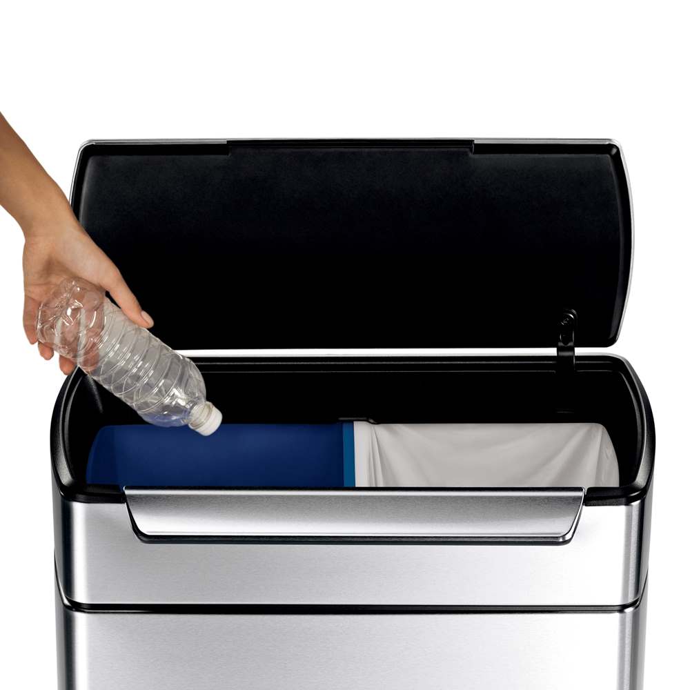 未使用品 ダストボックス 48L シンプルヒューマン dinos（ディノス） おしゃれ simplehuman/シンプルヒューマン タッチ