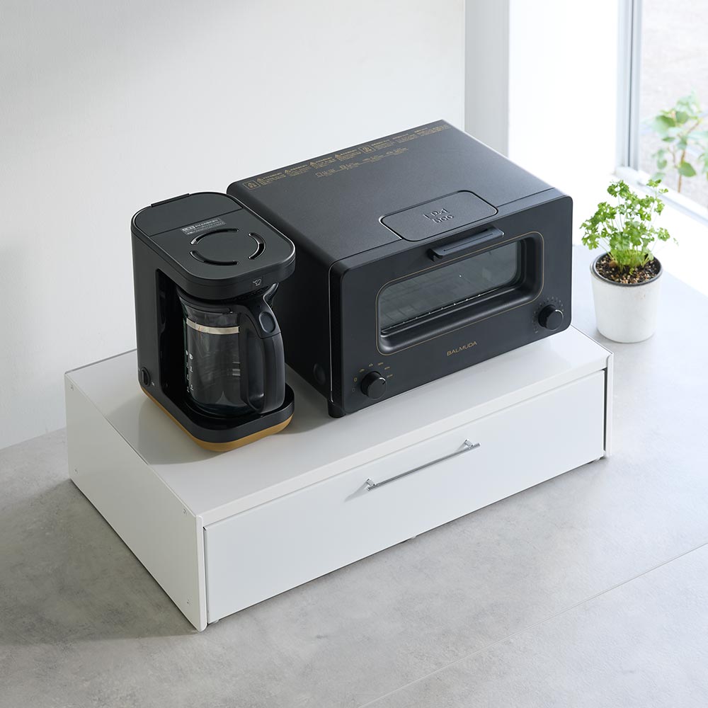 Amazon｜ディノス 家具 収納 キッチン収納 キッチンカウンター上