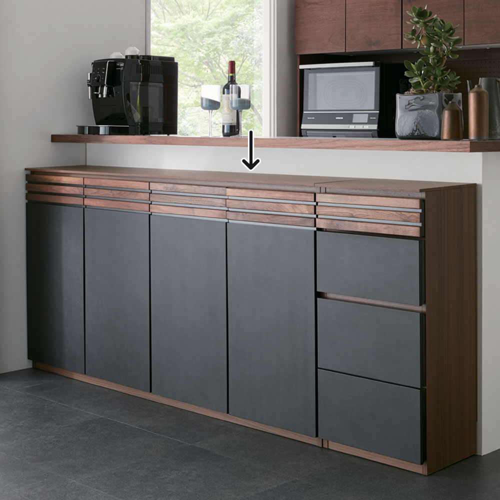 dinos（ディノス） Alus Style/アルススタイル カウンター下収納庫 4枚