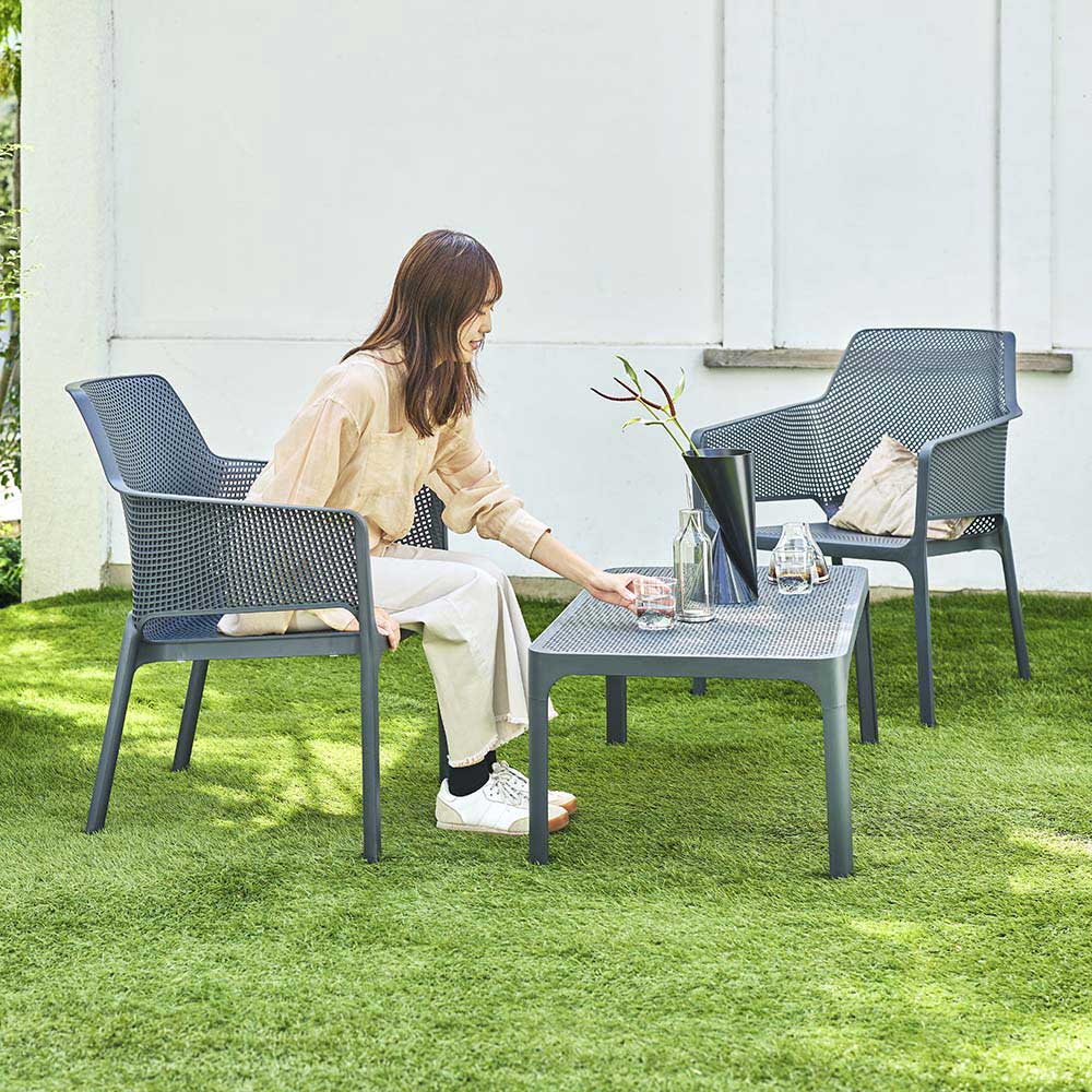 dinos（ディノス） NARDI/ナルディ ラウンジチェア 同色2脚組 ガーデン