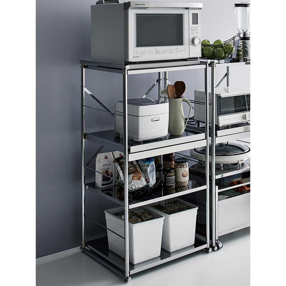 [売約済] adachi factory / 日本製ステンレス大型レンジラック adachi factory / 日本製ステンレス大型レンジラック 2245 楽天市場