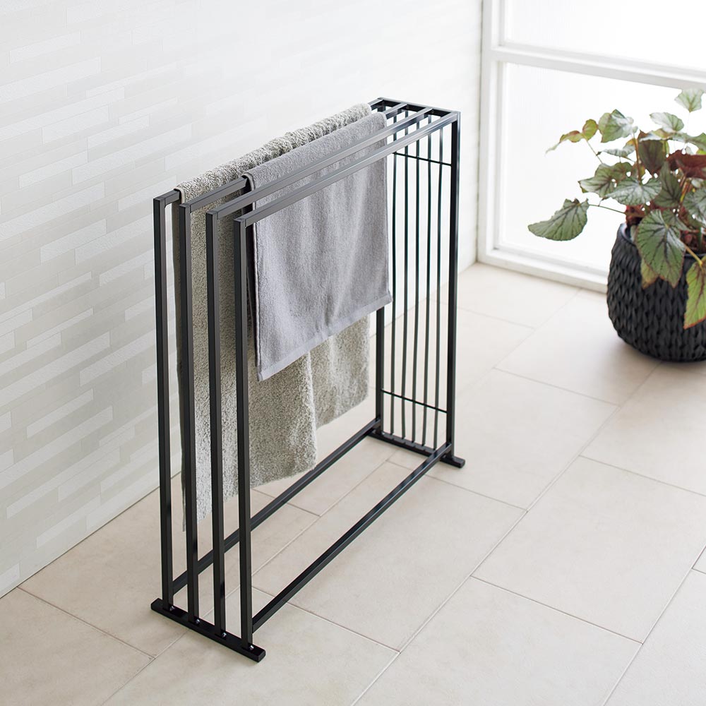 dinos（ディノス） Hanji/ハンジ タオルハンガー 4連 幅66.5cm 奥行