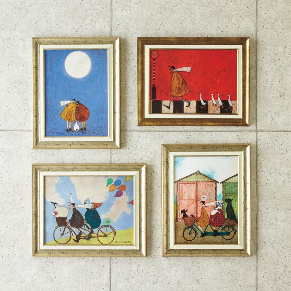 Sam Toft サムトフト アートフレーム ノスタルジック インテリアアート dinos（ディノス） Sam Toft/サムトフト アートフレーム M 1枚 絵画