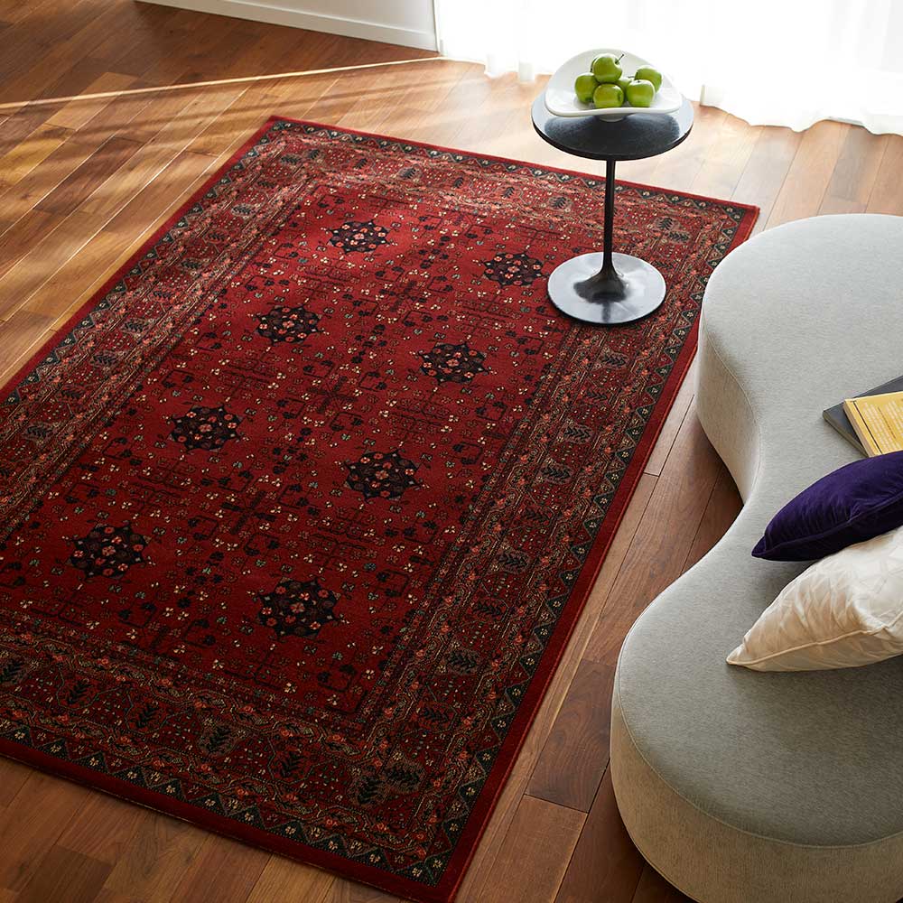 dinos（ディノス） ≪約135×200cm≫ ベルギー製ラグ ランデン