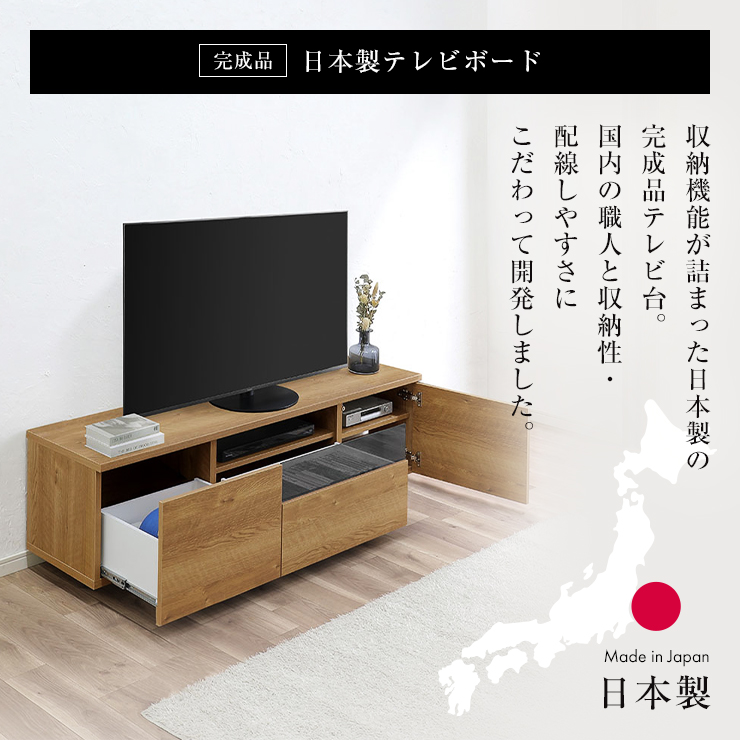 AVラック　ミラータイプ　BK/DBR/WH ミラー付きハンガーラック 幅60cm ホワイト 木製 キャスター付き