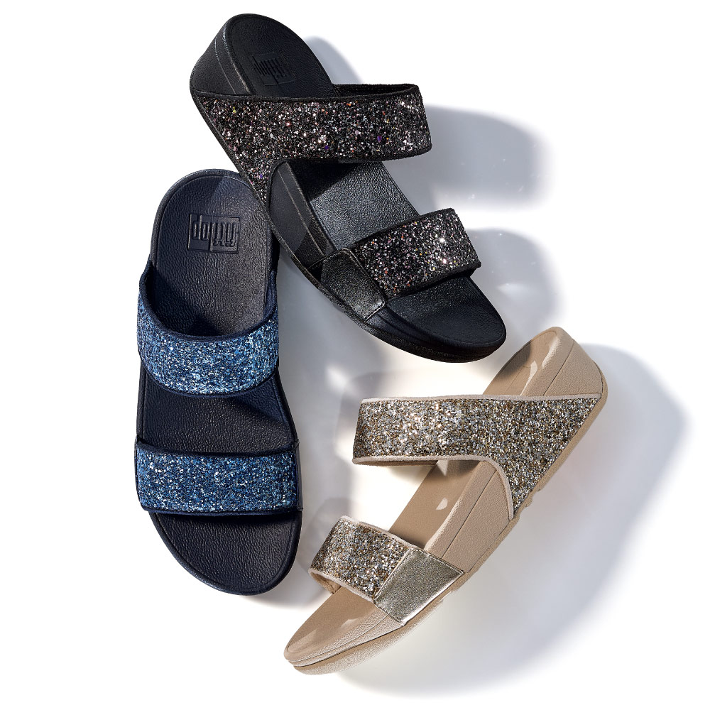 dinos（ディノス） FITFLOP/フィットフロップ グリッターサンダル