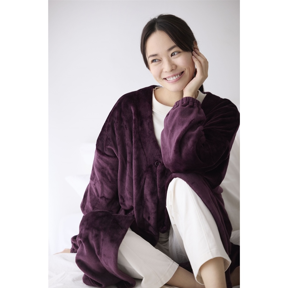 Phiten（ファイテン） 着る毛布 毛布 掛け毛布 ブランケット YA3011