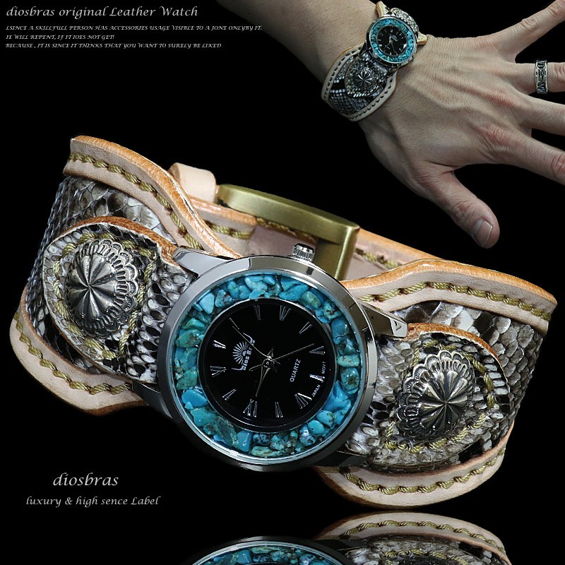 (魚)925シルバー アメジスト 腕時計 diosbras_ctw-5