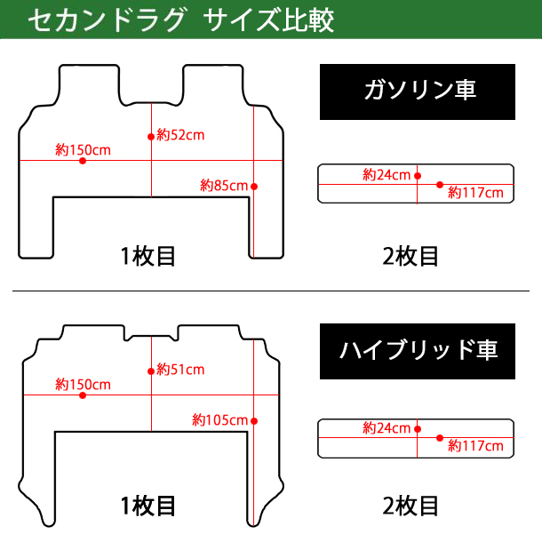 セカンドラグマット装着