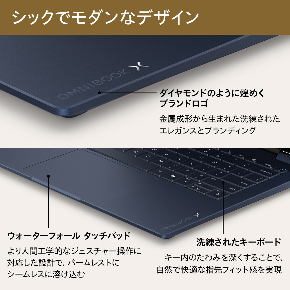 日本HP ノートパソコン 新品 HP OmniBook X Flip 14-Kb Core Ultra7