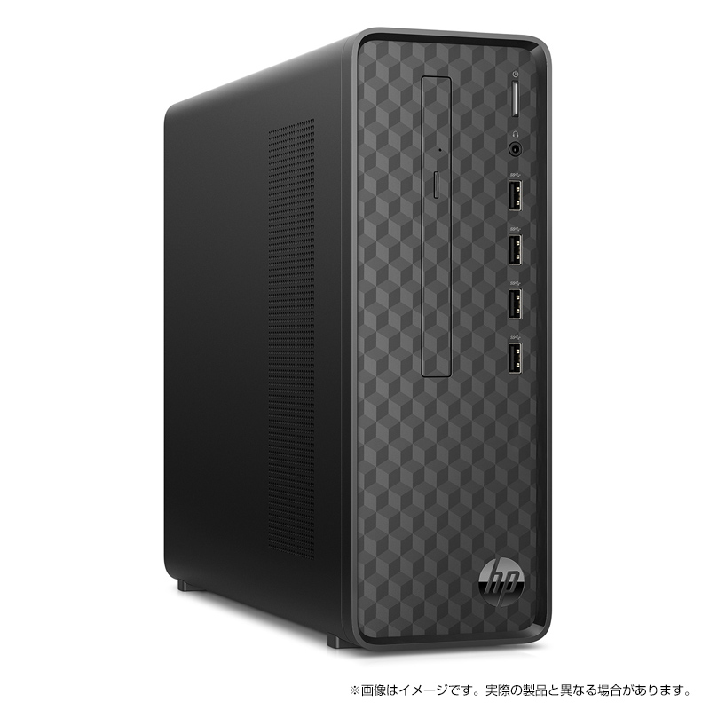 HP Slim Desktop S01（型番：7K7X3PA-AAAA）Core i3 16GBメモリ 256GB SSD 高速PCIe規格 DVDライター搭載 デスクトップパソコン Officeなし 新品