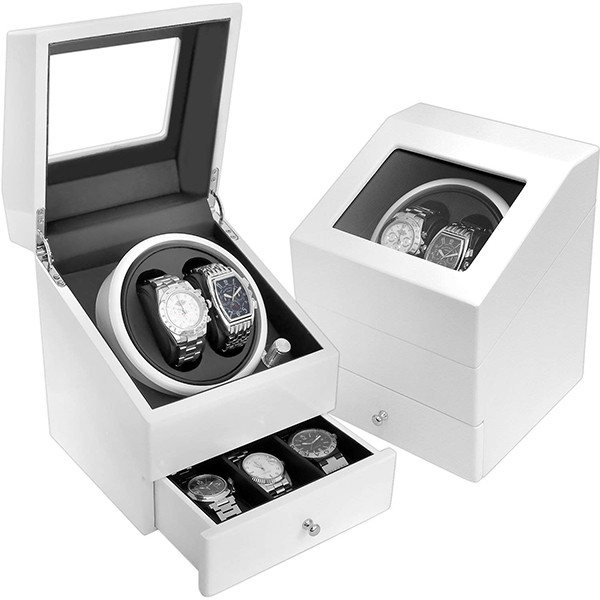 腕時計 収納 時計 ワインディングマシーン 2本巻き 収納ケース 自動 