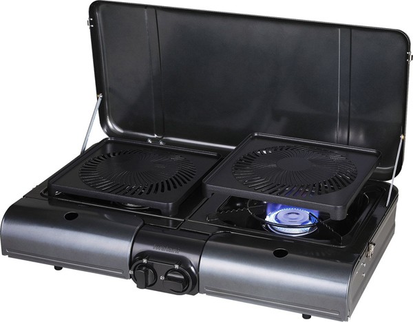 【1回使用】イワタニ フラットツイングリル テーブルトップBBQグリル イワタニ カセットガス テーブルトップBBQグリル フラットツイン