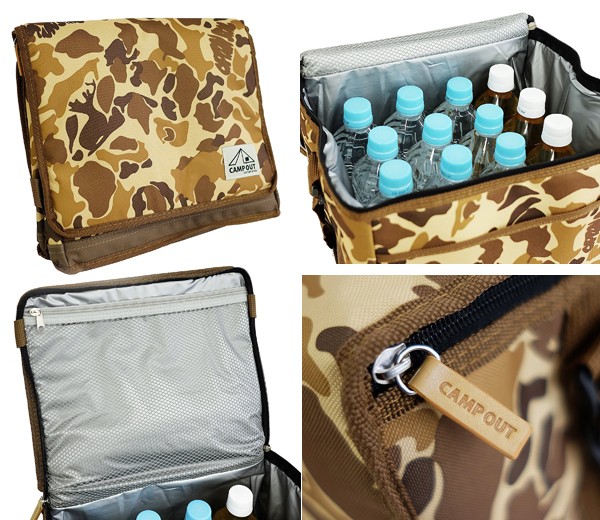 クーラーバッグ 15L キャプテンスタッグ キャンプアウト UE-542 保冷