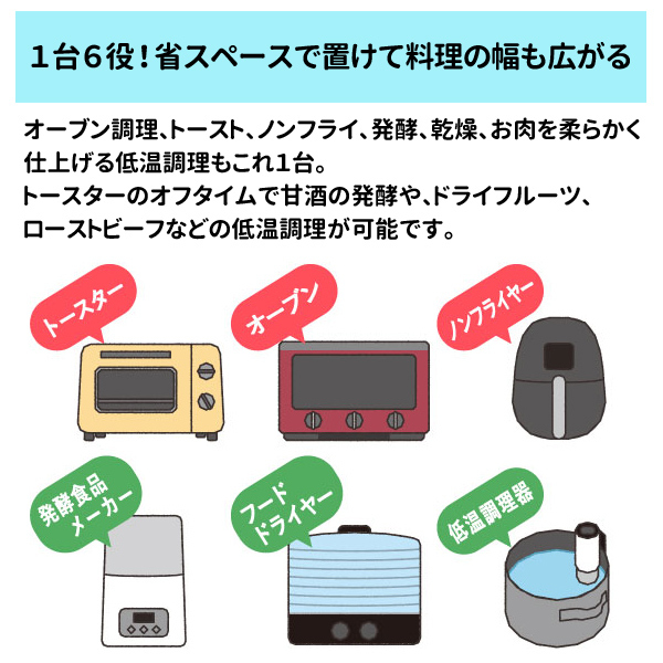 テスコム（TESCOM） オーブントースター オーブン トースター 4枚 低温