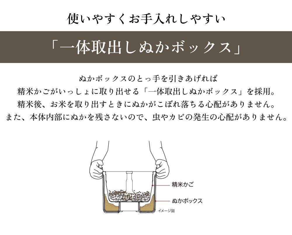 タイガー魔法瓶 タイガー 精米機 日本製 家庭用 DCモーター搭載 RSF