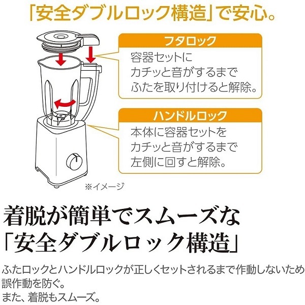 Amazon | 象印 ミキサー クリーニング機能 0.75L イエロー BM