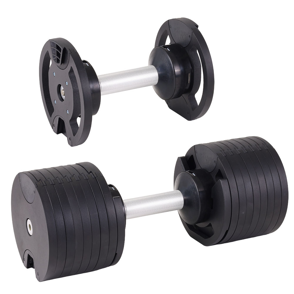 BODYERA 可変式ダンベル アジャスタブルダンベル  筋トレ トレーニング器具 Amazon | EnterSports 可変式ダンベル 多段階重さ調節可能 ダンベル