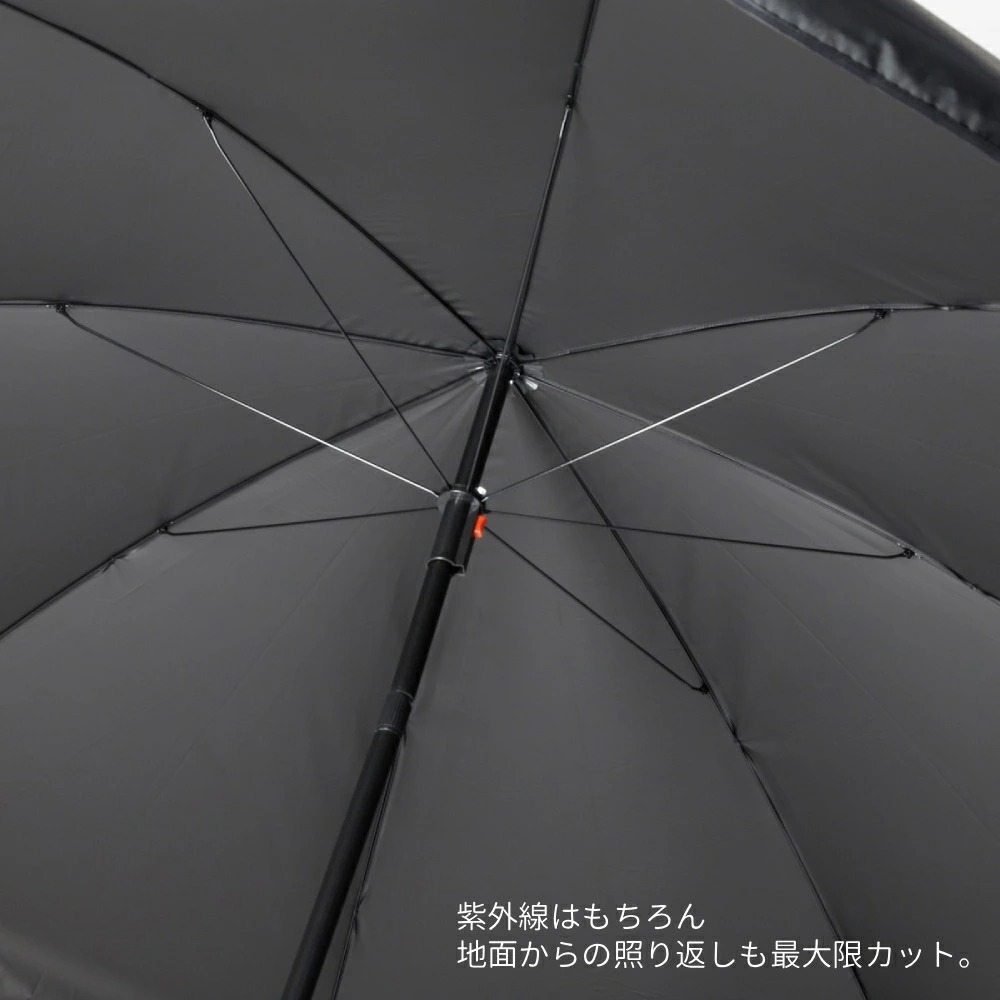 CAPTAIN STAG（キャプテンスタッグ） パラソル 200cm 日傘 大型 日除け