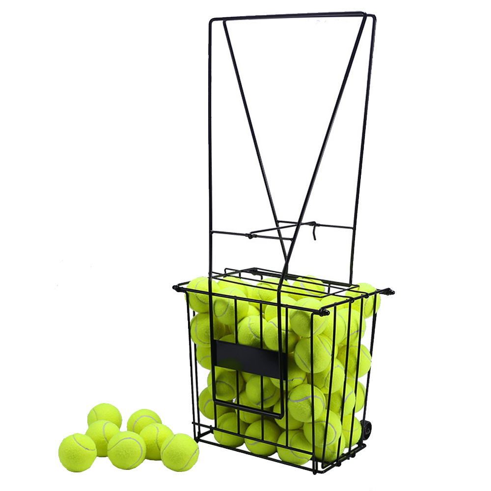 ボールかご テニス 硬式 軟式 ボール入れ テニスボール ボールスタンド