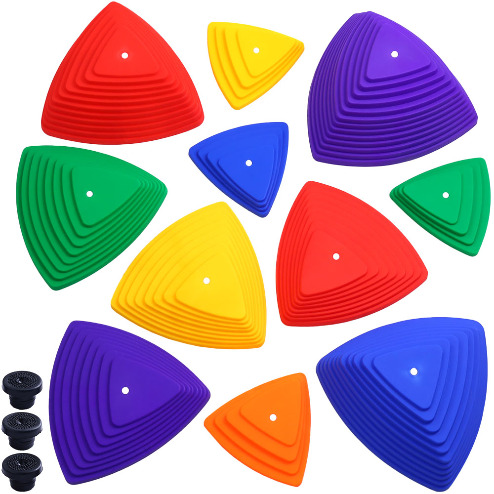 Amazon.co.jp: GIANTEX バランスストーン 子供用 11個セット 耐
