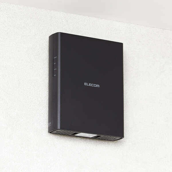 ELECOM（エレコム） Wi-Fiルーター 11ax.ac Wi-Fi 6 WRC-X1800GSH-B