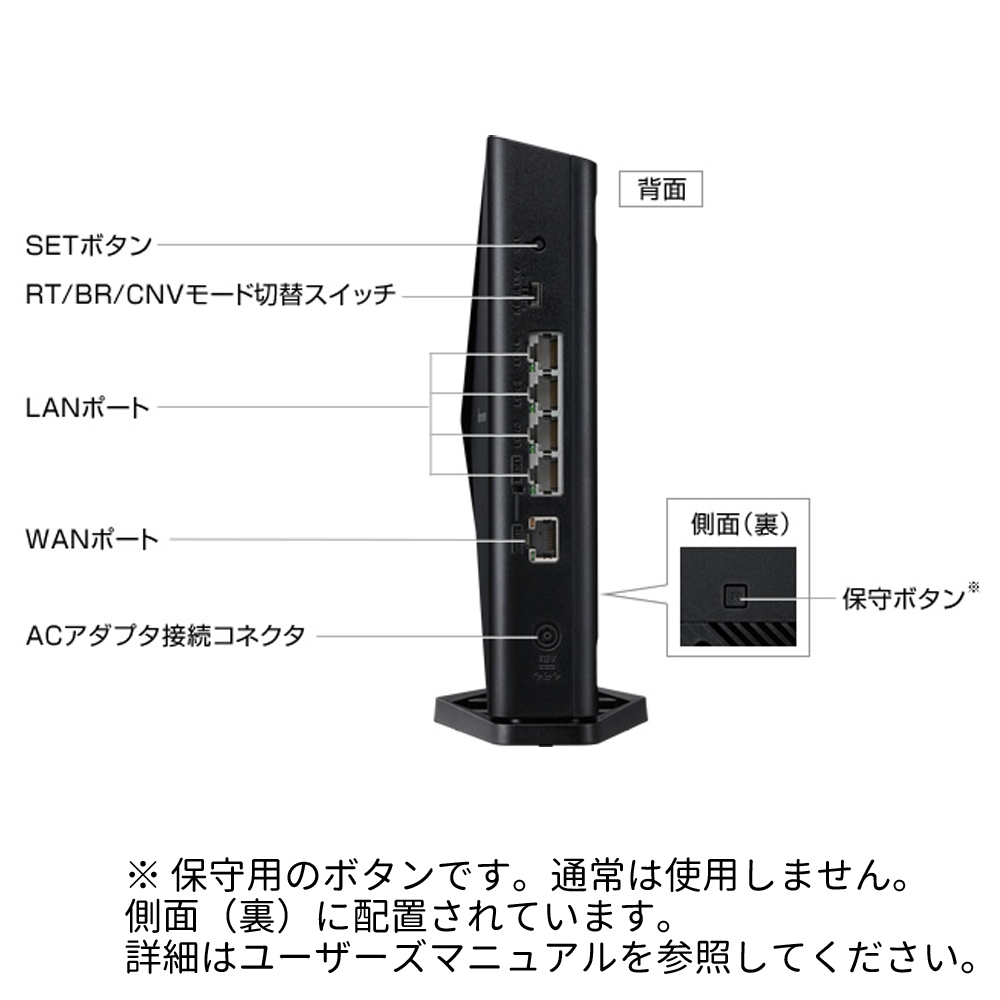 NEC - NEC  Wi-fi /WX1800HP ホームルーター無線LAN IPv6対応 NECプラットフォームズ、Wi-Fi 6ルーター「Aterm WX1800HP」を