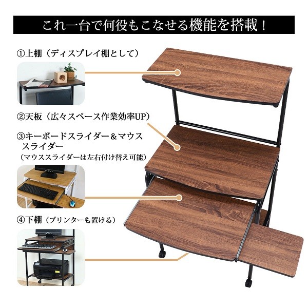 【人気商品】不二貿易(Fujiboeki) パソコンデスク 机 幅60×奥行48 Amazon.co.jp: 不二貿易(Fujiboeki) パソコンデスク 机 幅60×奥行48×高