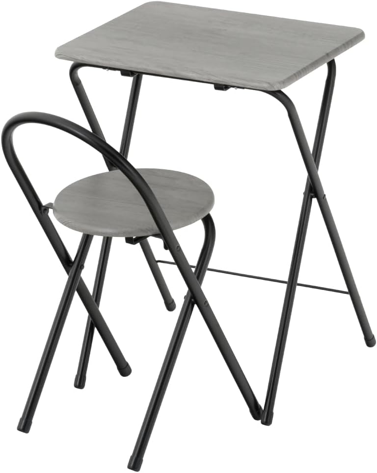 折りたたみデスク チェアセット 完成品 テーブル チェア 幅48cm