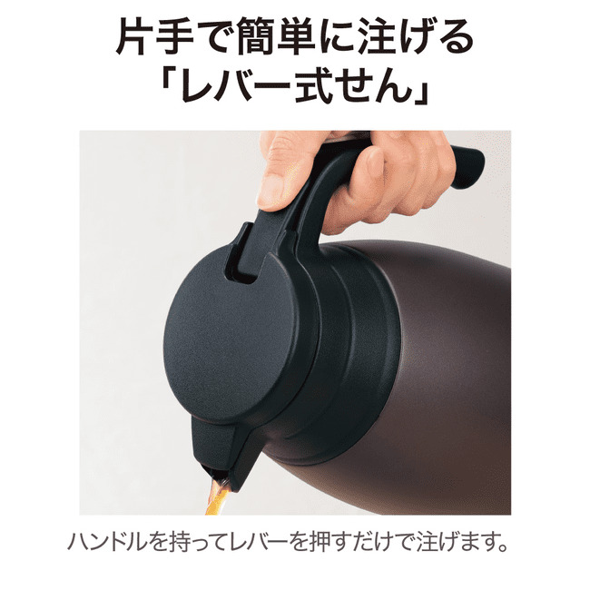 象印（ZOJIRUSHI） ステンレスポット SH-RA15 SH-RA19 1.5L 1.9L