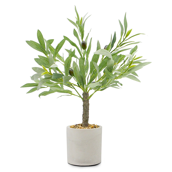 観葉植物 フェイクグリーン オリーブ 40cm リアル 鉢付き おしゃれ