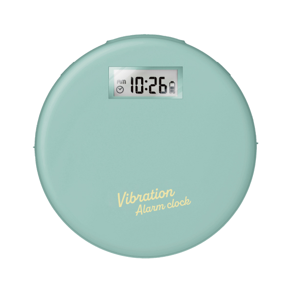 [日テレ ZIP 紹介] 目覚まし時計 振動 アデッソ バイブレーションアラームクロック 枕の下 薄型 音 おしゃれ コンパクト 子供 かわいい BB-2000 一人暮らし | アデッソ | 03