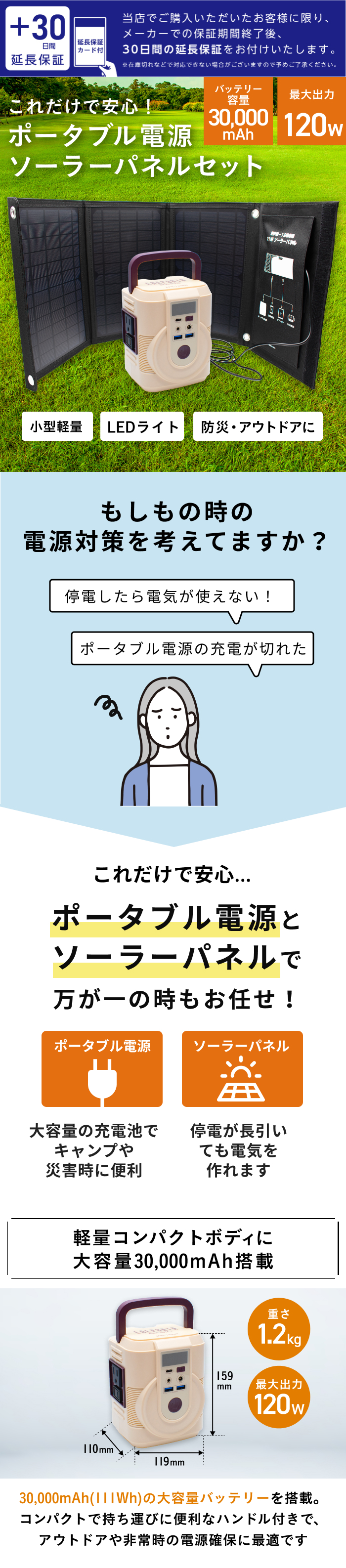 ポータブル電源 ソーラーパネルセット ソーラーパネル 太陽光パネル