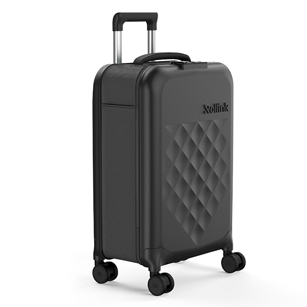 [当店限定カラー有] Rollink スーツケース 機内持ち込み 折り畳み 4輪タイヤ 360度回転 FLEX360°Spinner 軽量 薄型 Sサイズ 39L キャリーケース 防水 撥水 旅行 | アントレックス | 02