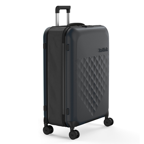 【美品】ブラック　キャリーケース　折りたたみ　機内持ち込み可 アントレックス Rollink スーツケース 折り畳み 機内持ち込み 100L