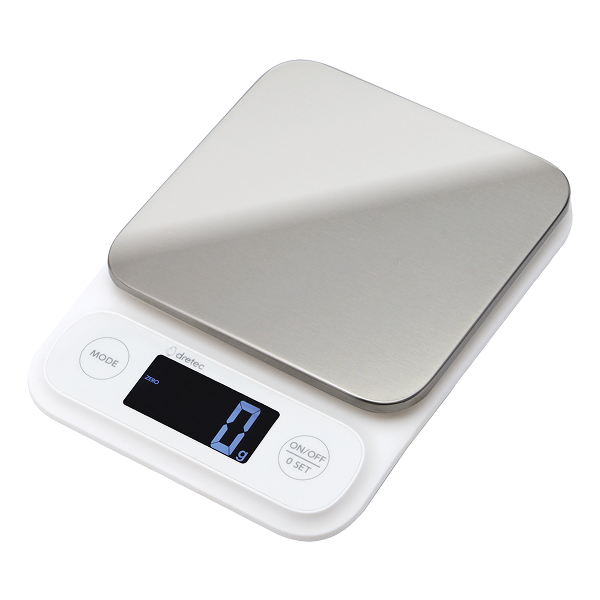 キッチンスケール キッチンスケール［計量器/最大3kg/最小0.5g表示/バックライト付