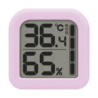 ドリテック 温湿度計 デジタル 公式 O-405 温度計 湿度計 小さめ