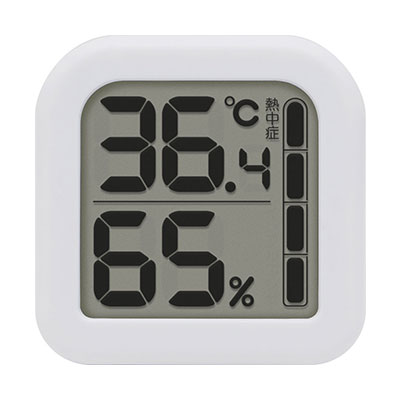 ドリテック 温湿度計 デジタル 公式 O-405 温度計 湿度計 小さめ