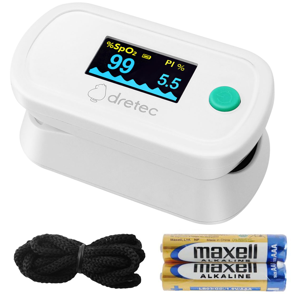 ドリテック パルスオキシメーター 【公式店限定2年保証】 公式 医療