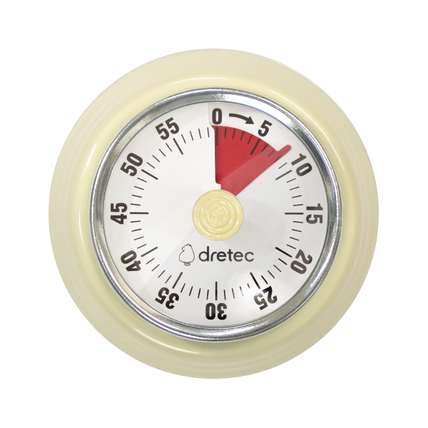 dretec(ドリテック) ダイヤルタイマー アナログタイマー レトロ 可愛い 勉強 料理 大音量 自動停止 T-333D | ドリテック | 05