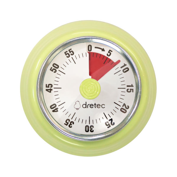 dretec(ドリテック) ダイヤルタイマー アナログタイマー レトロ 可愛い 勉強 料理 大音量 自動停止 T-333D | ドリテック | 02