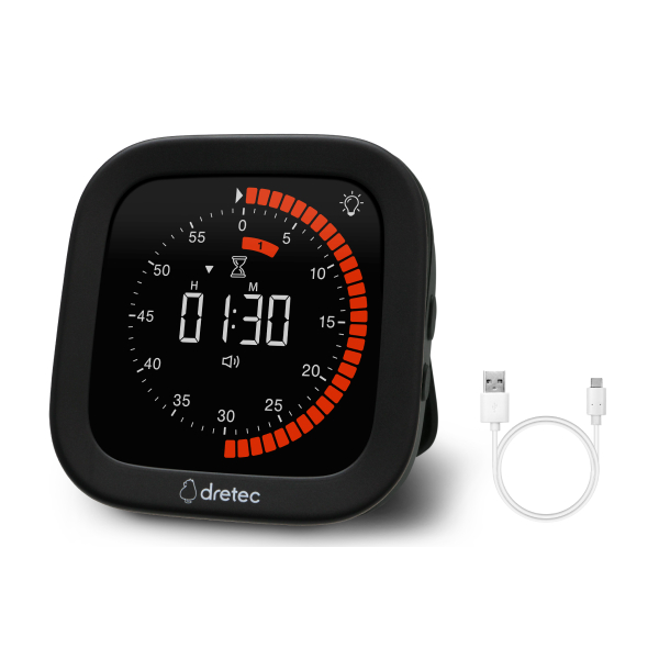 ドリテック 公式 ビジュアルタイマー キッチンタイマー 無音 長時間