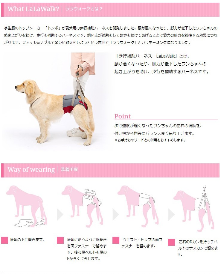 かわいい新作 2ta0102 05 大型犬用 Hip 歩行補助ハーネスlalawalk With ウィズ F F ラズバリーグレー その他 Www Bswmaternityvoices Org Uk